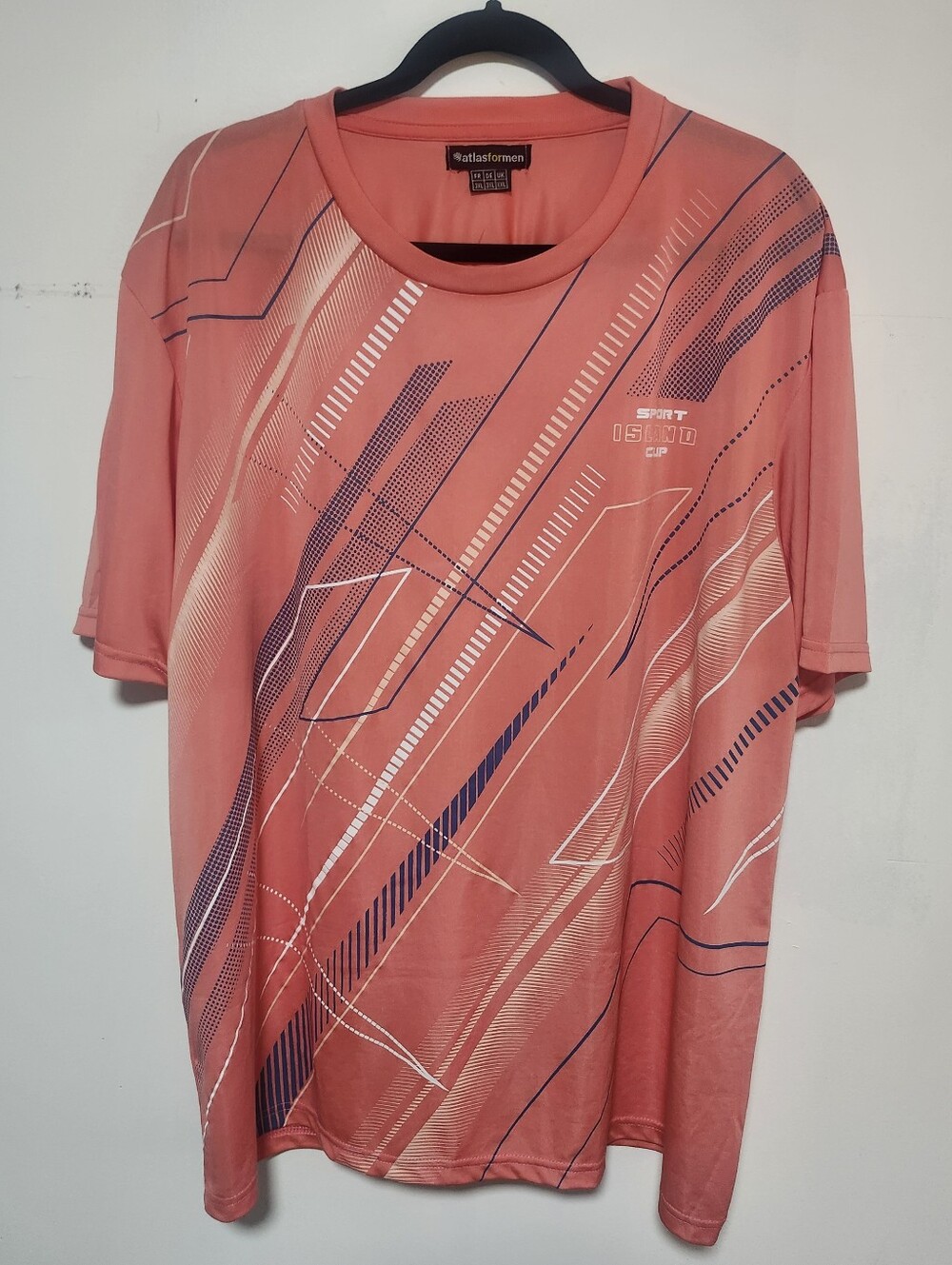 Atlas Men’s Coral Graphic Performance Tee